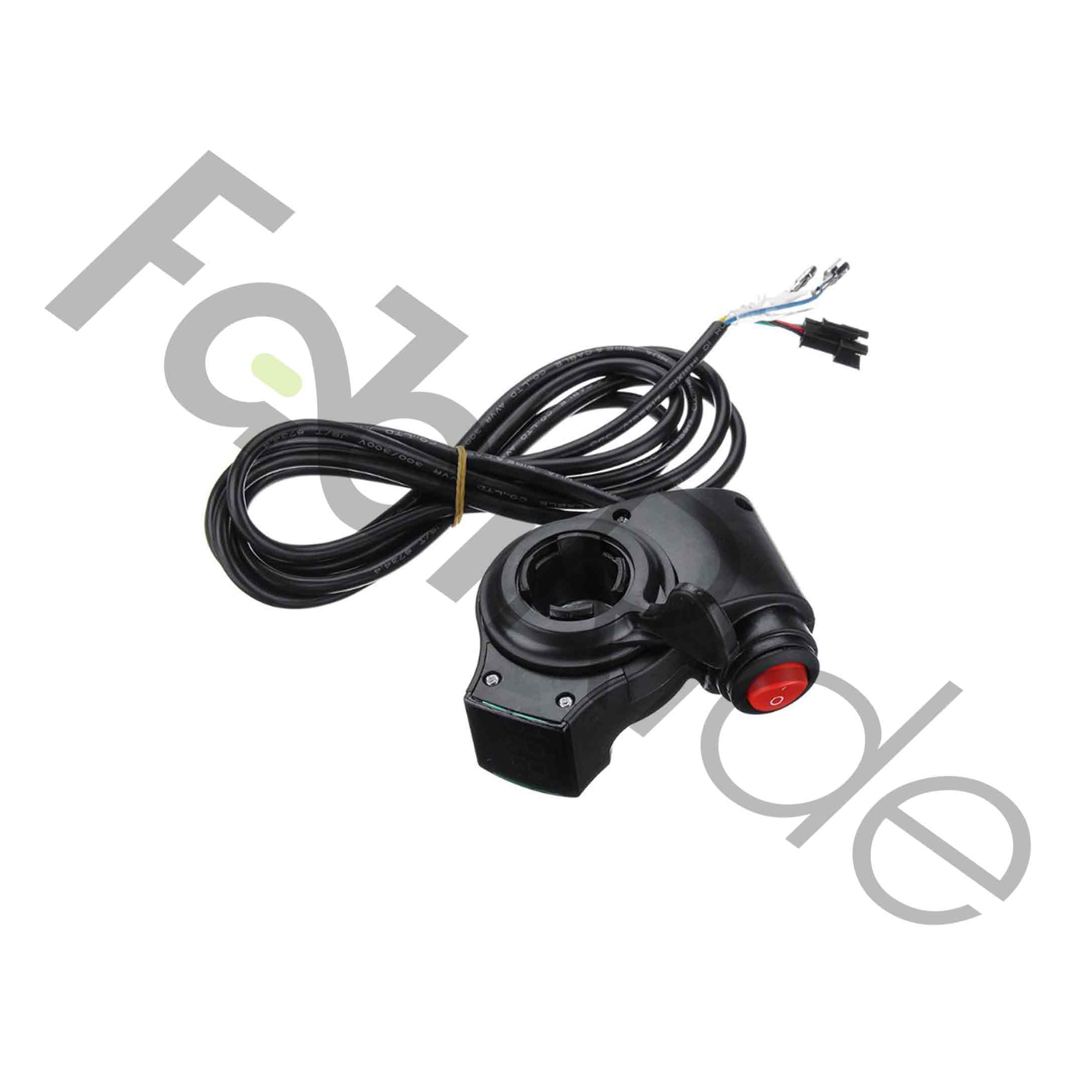 Akceleracijos rankena su indikatoriumi ir mygtuku | Gazo rankena (12–84 V) - obrazek 3