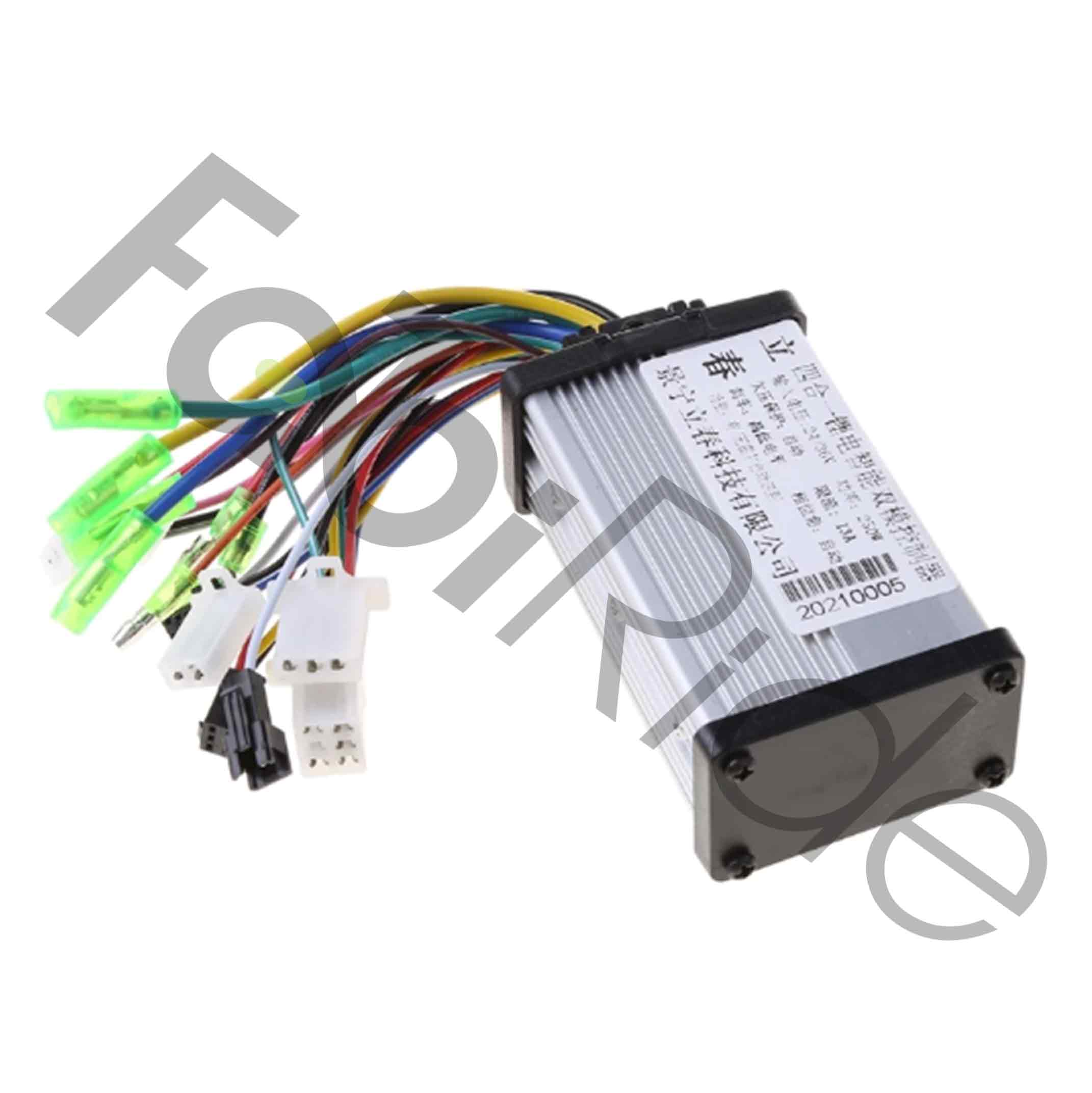 Sterownik BLDC 250W 24V 36V z wejściem PAS i czujnikami Hall