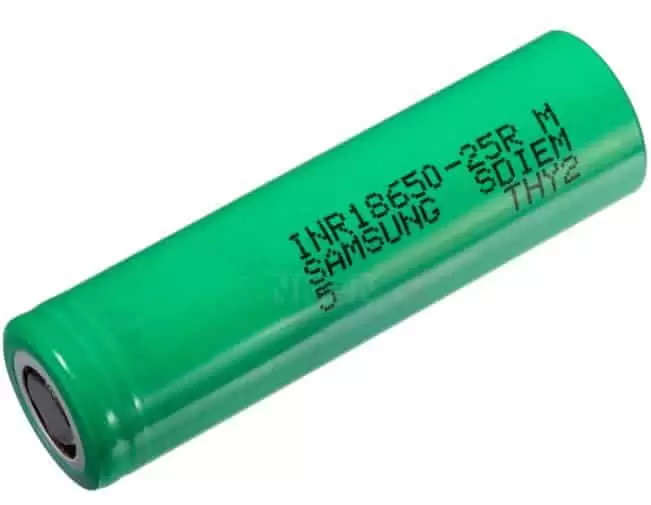 Samsung INR18650-25R 2500mAh 20A ogniwo Li-ion w formacie 18650
