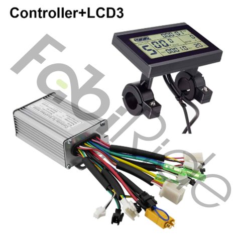 Contrôleur moteur KT 48V 1500W avec écran LCD3 pour vélo électrique