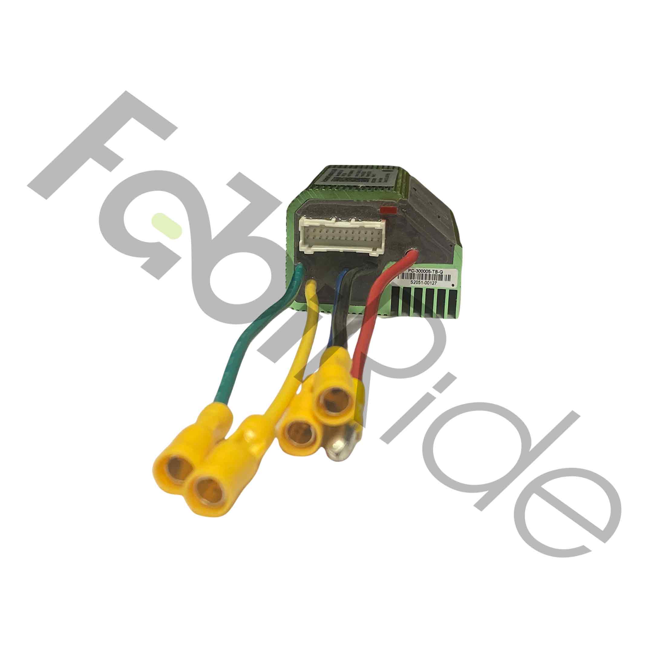 Sterownik ASI BAC855 zamontowany w konwersji roweru elektrycznego 72 V