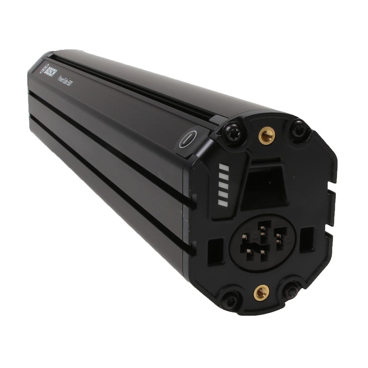 Akumulator Bosch PowerTube 400 zamontowany w dolnej rurze ramy roweru elektrycznego