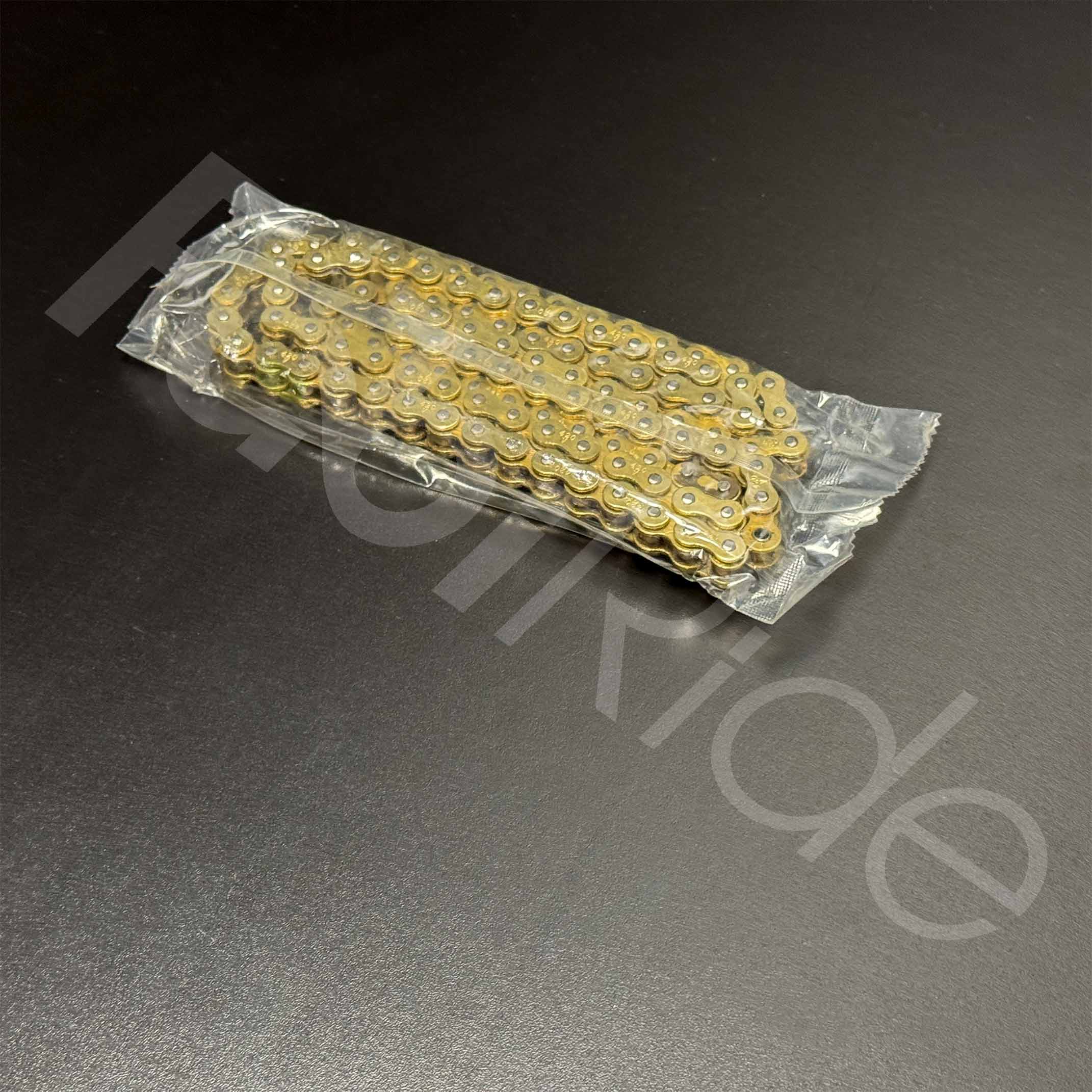 #420 žingsnio O-Ring pavaros grandinė 112 narelių, suvyniota į ritinį