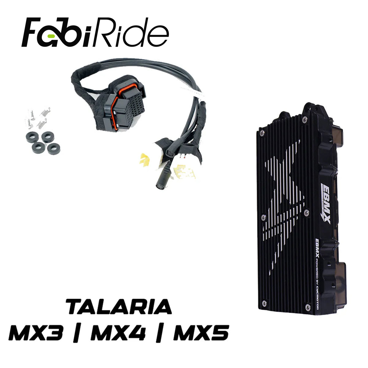 EBMX X-9000 V3 VESC FOC valdiklio rinkinys su laidynu, SW102T ekranu ir Bluetooth moduliu, pilna komplektacija