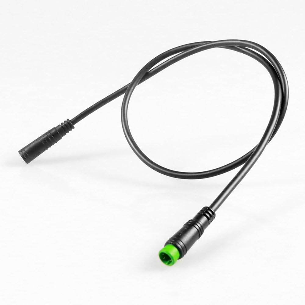 Przedłużacz Higo 5 pin - czarny kabel sygnałowy IP65 do roweru elektrycznego