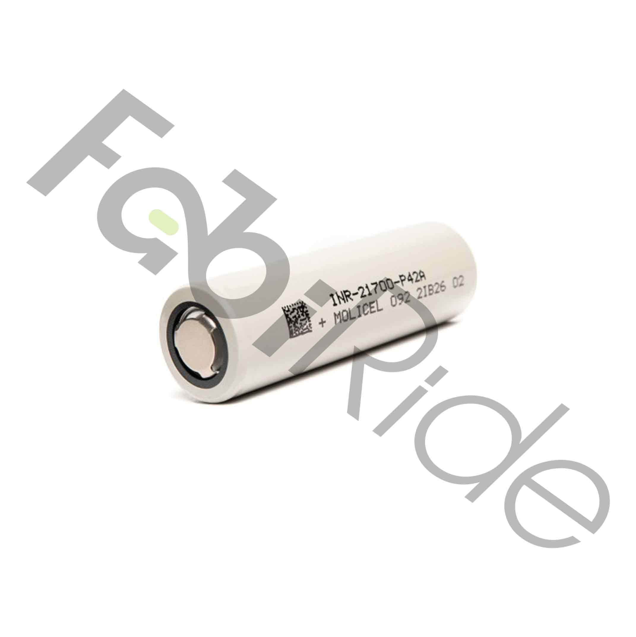 Cellule Molicel P42A 21700 4200 mAh Li-ion INR à contact plat