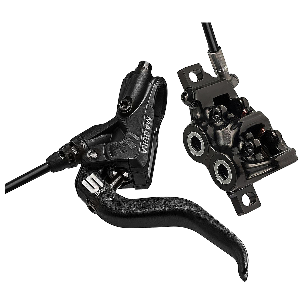 Kit de freins Magura MT5 avec étrier 4 pistons et levier 2 doigts