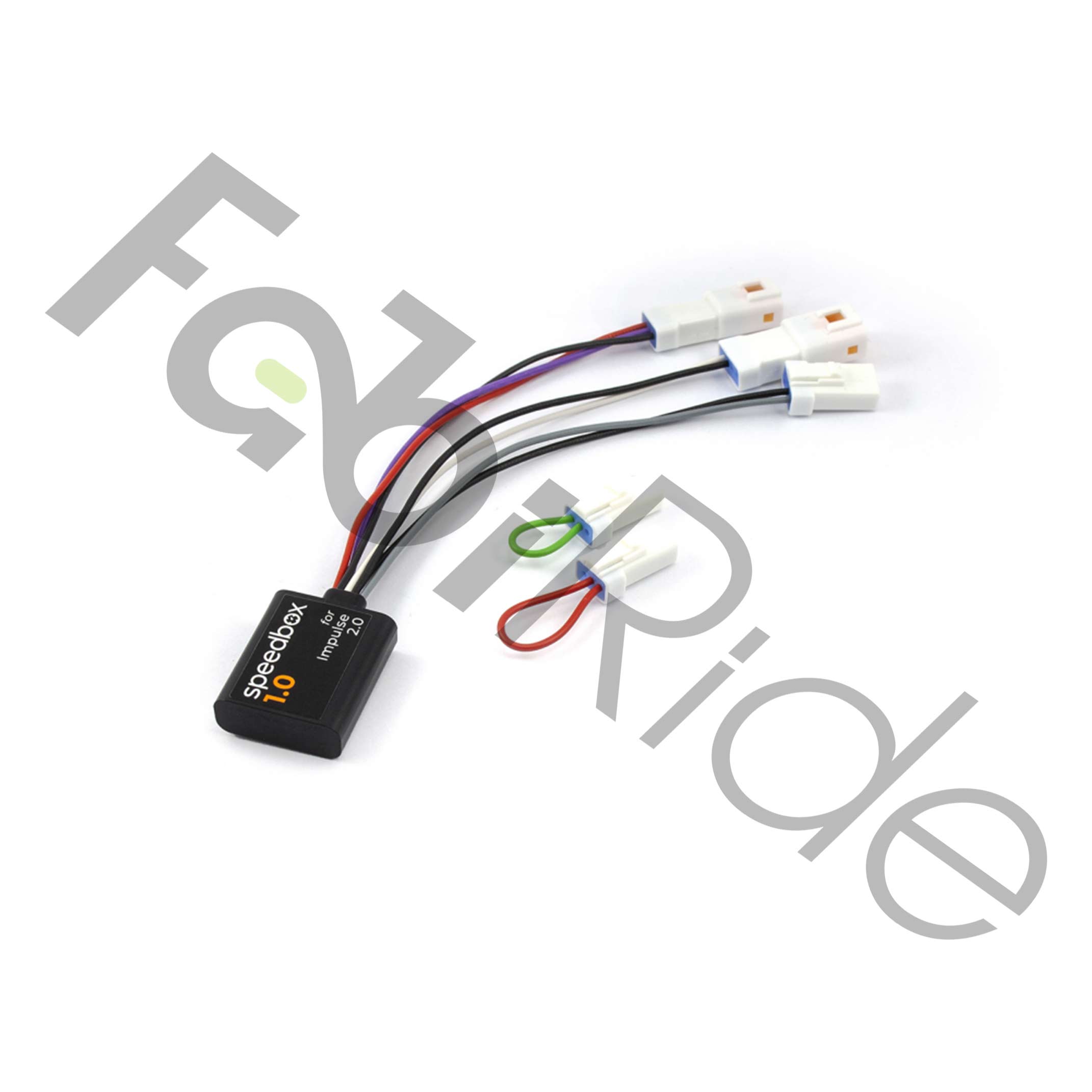 Module SpeedBox 1.0 pour moteur central Impulse 2.0 avec connecteurs colorés