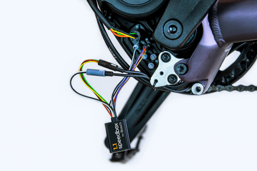 SpeedBox 1.1 Bosch tiuningo modulio pakuotė elektriniam dviračiui