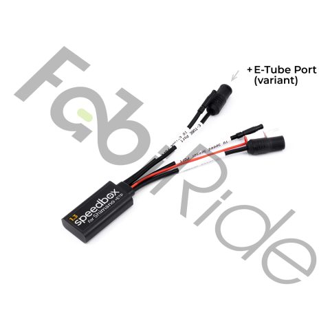 SpeedBox 1.3 Shimano EP8 chip tuningowy z kolorowymi złączami E-Tube