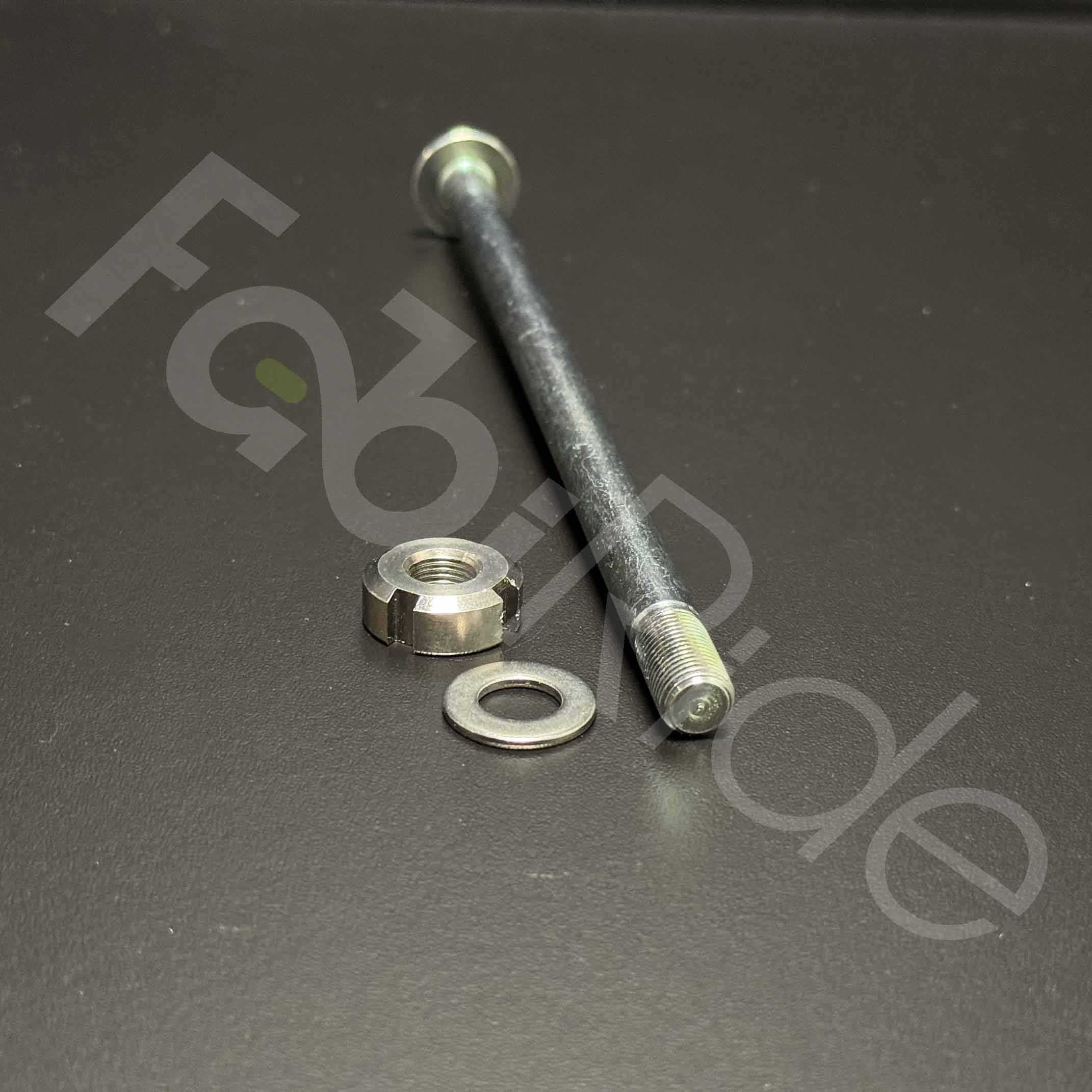 Originali Sur-Ron jackshaft ašis elektrinio motociklo reduktoriaus mazgui, vaizdas iš galo