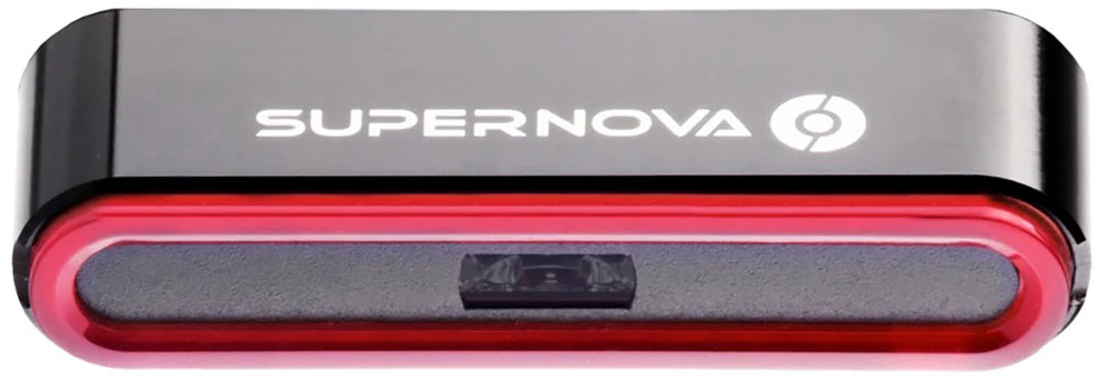 Supernova TL3 PRO galinis žibintas su įjungta stabdymo indikacija