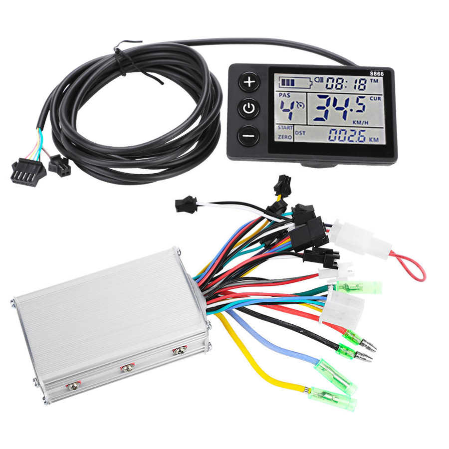 Kontroler silnika 36V/48V 350W z wyświetlaczem