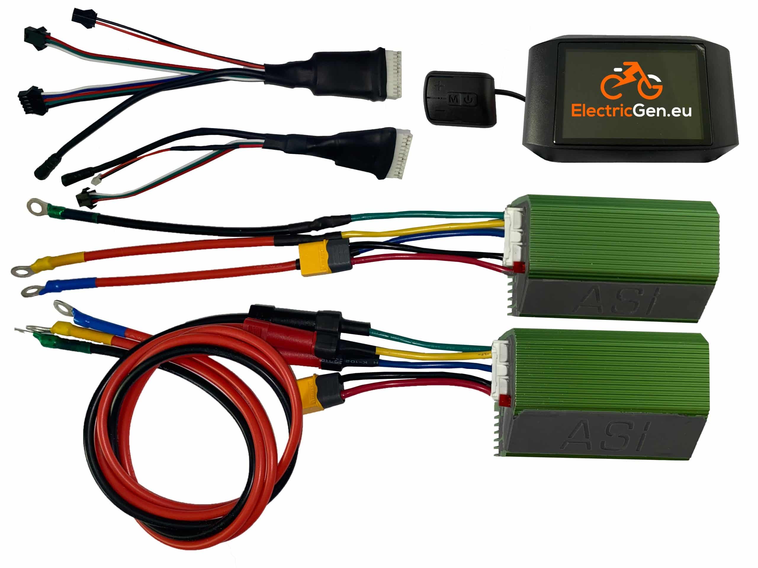 Du ASI BAC855 valdikliai INOKIM OXO, paruošti plug and play montavimui