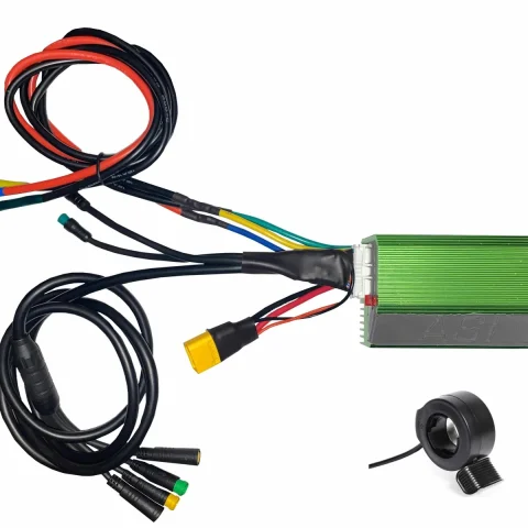 ASI BAC855 INOKIM OX controller upgrade kit with the plug and play loom and thumb throttle