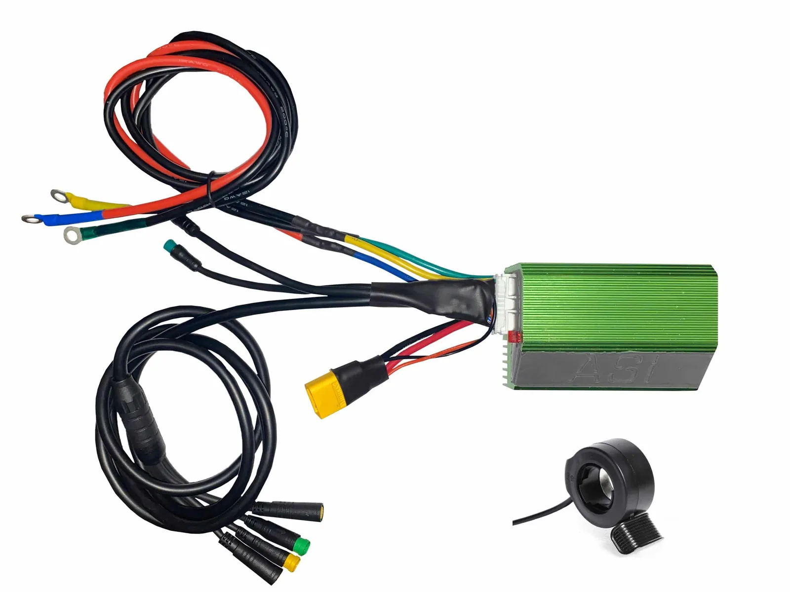 ASI BAC855 INOKIM OX controller upgrade kit with the plug and play loom and thumb throttle